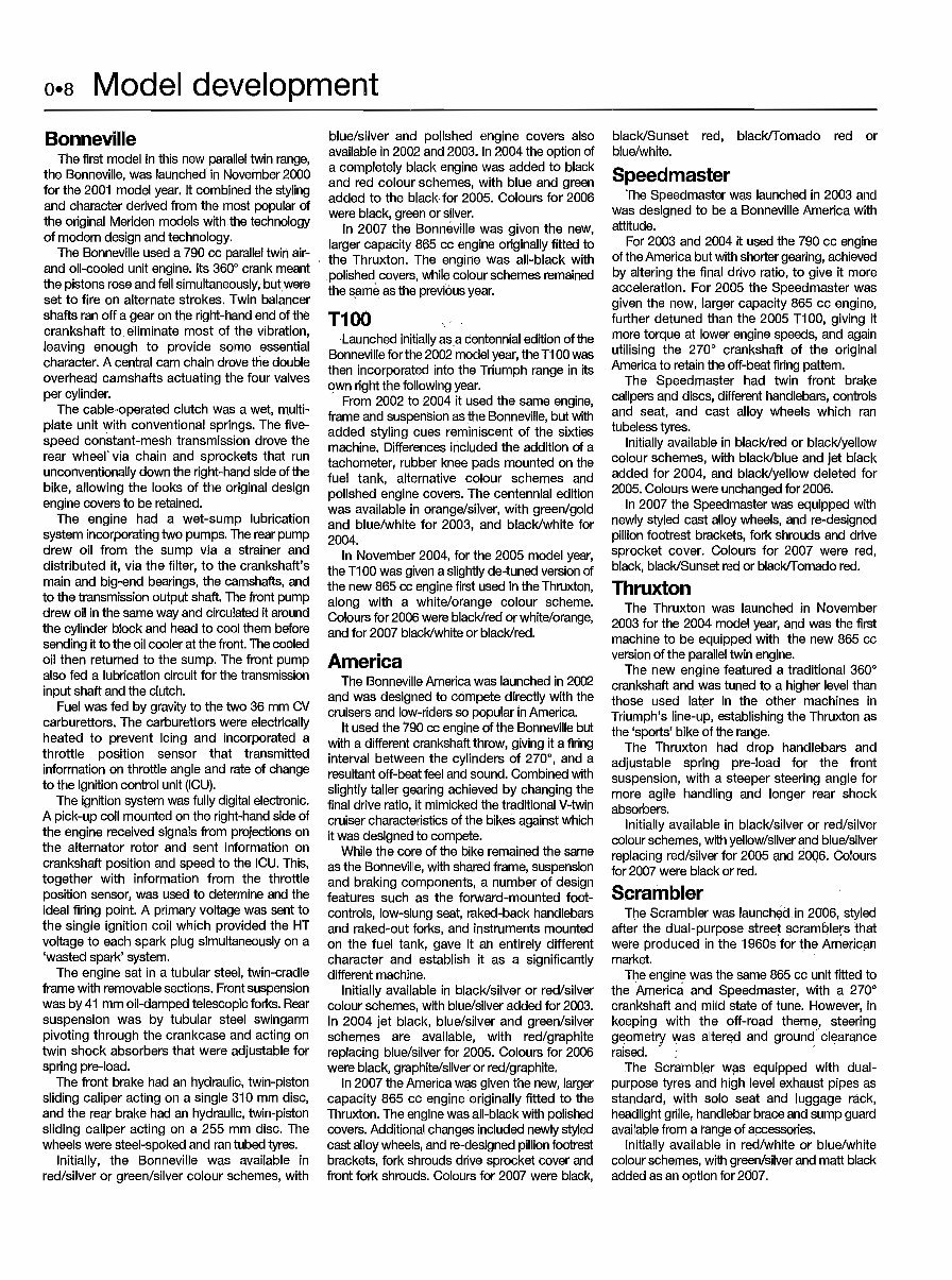 2002-2007 Triumph Speedmaster Motorcycle Service Repair Shop Manual - preview img 9
