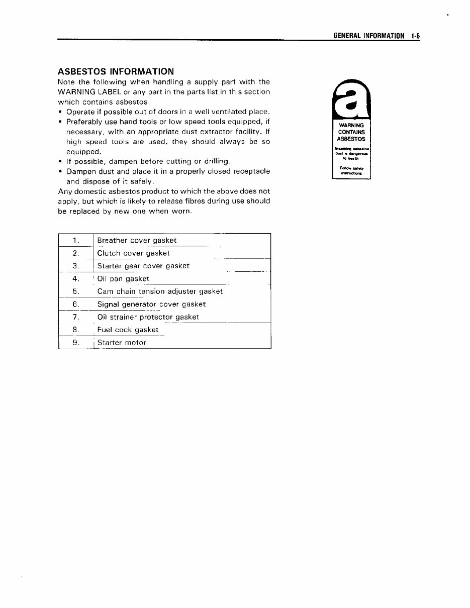 1991 Suzuki GSX R 750 Service & Repair Manual preview img 10