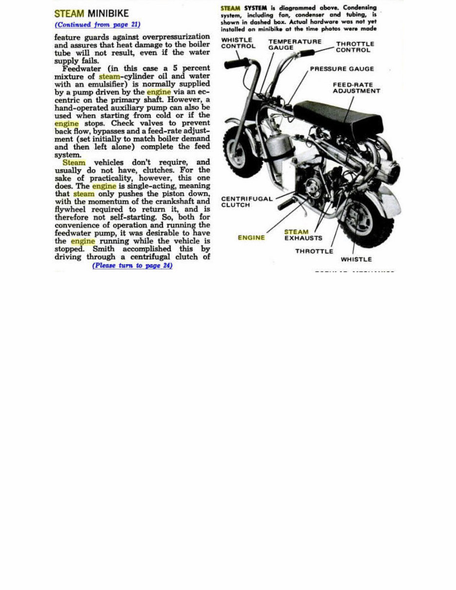 Mini Bike Plans Steam Bike preview img 4