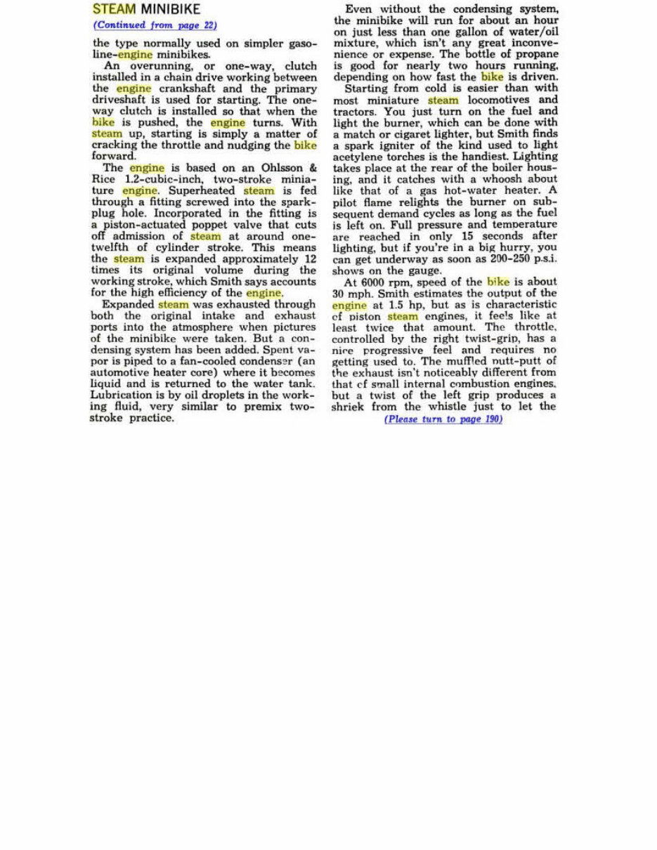 Mini Bike Plans Steam Bike preview img 6