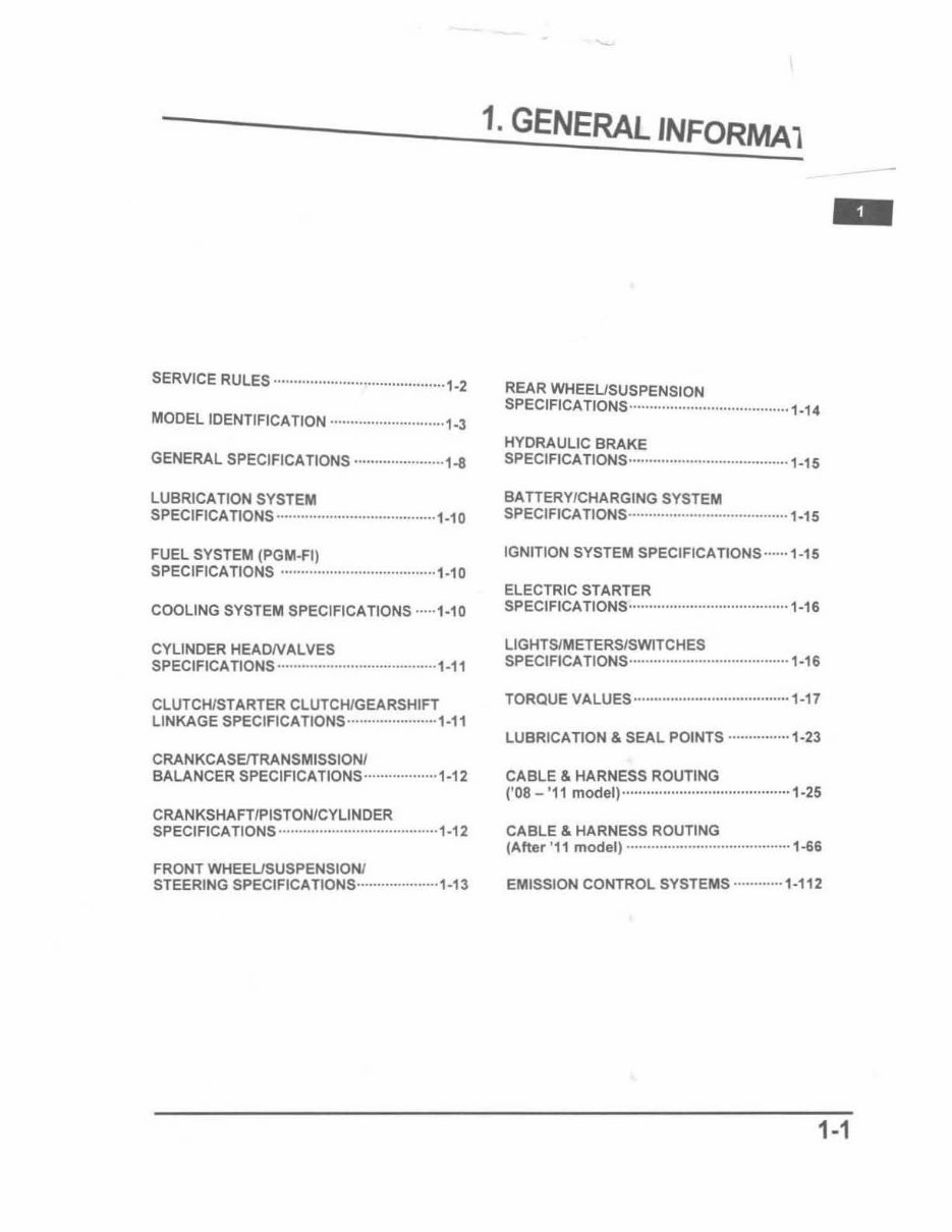 2008-Onwards Honda CBR1000RR Service & Repair Manual preview img 1