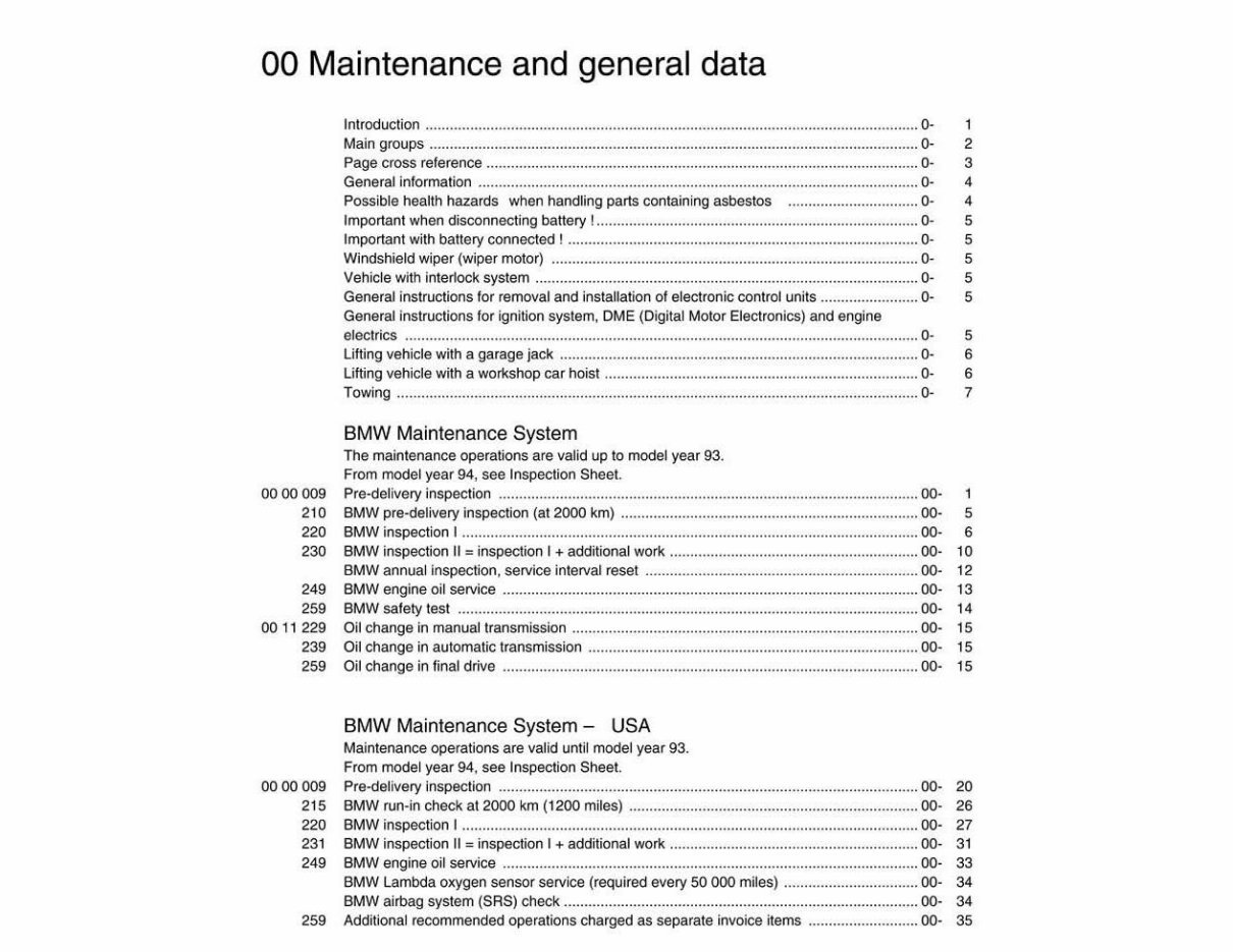 1989-1999 BMW 8 Series (E31) 840Ci, 850i, 850Ci, 850CSi, M8 Service & Repair Manual preview img 3