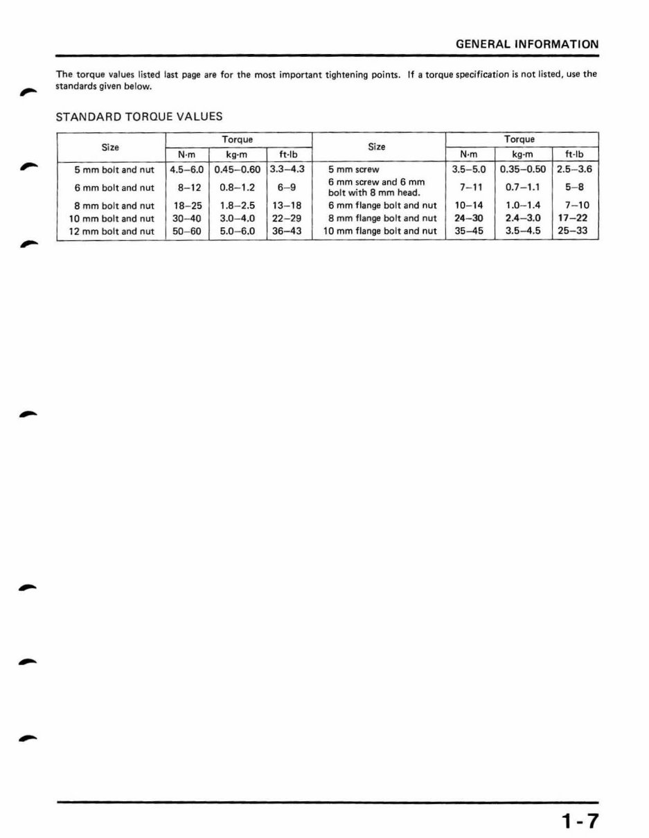 1985-1991 CR500R Service & Repair Manual preview img 9
