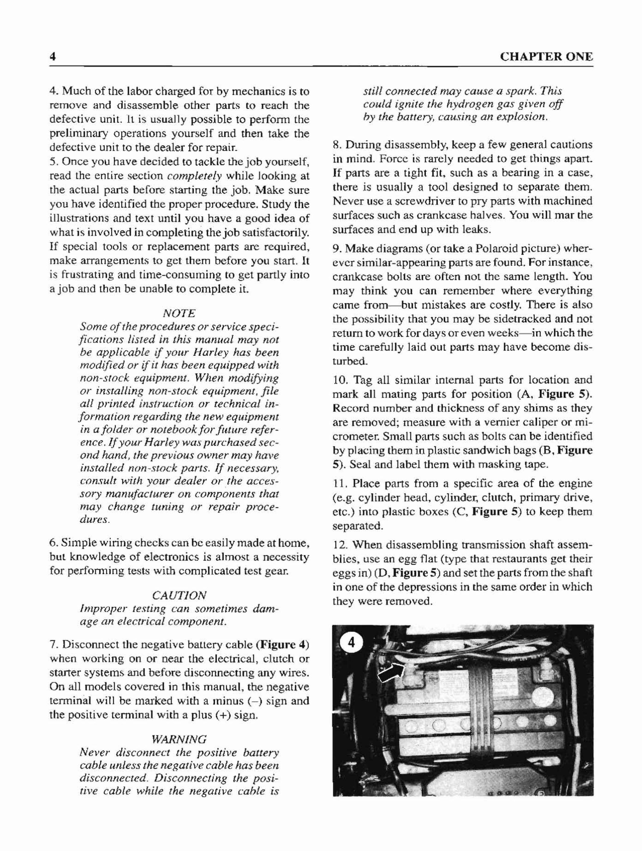 1999 Harley Davidson FLSTF Fat Boy Factory Service & Work Shop Manual preview img 4