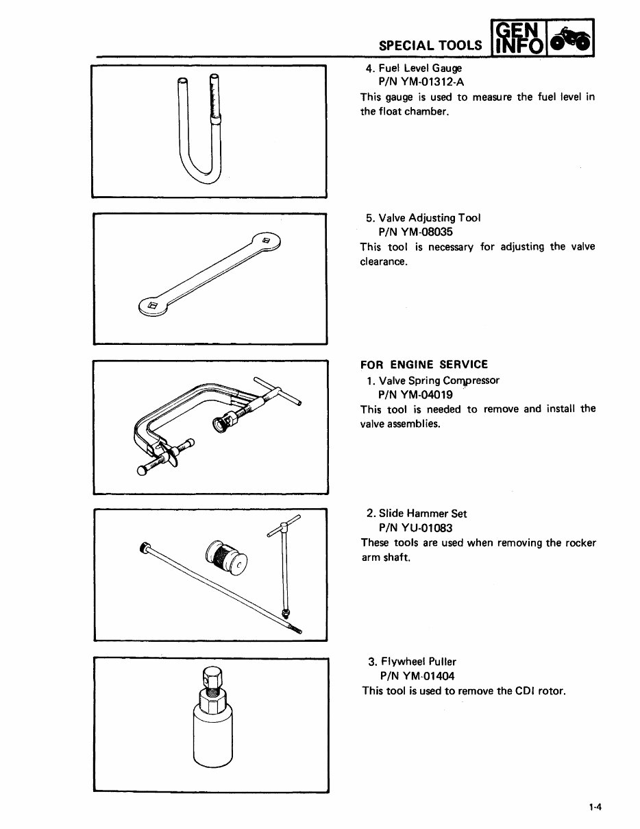 1987-1997 Yamaha Big Bear 350 ATV Service & Repair Manual preview img 10