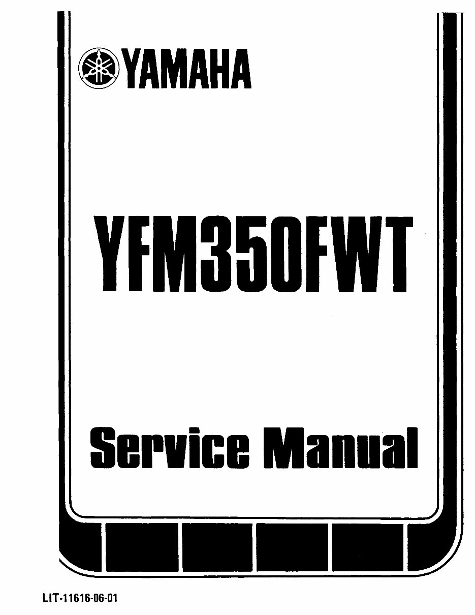 1987-1997 Yamaha Big Bear 350 ATV Service & Repair Manual preview img 2