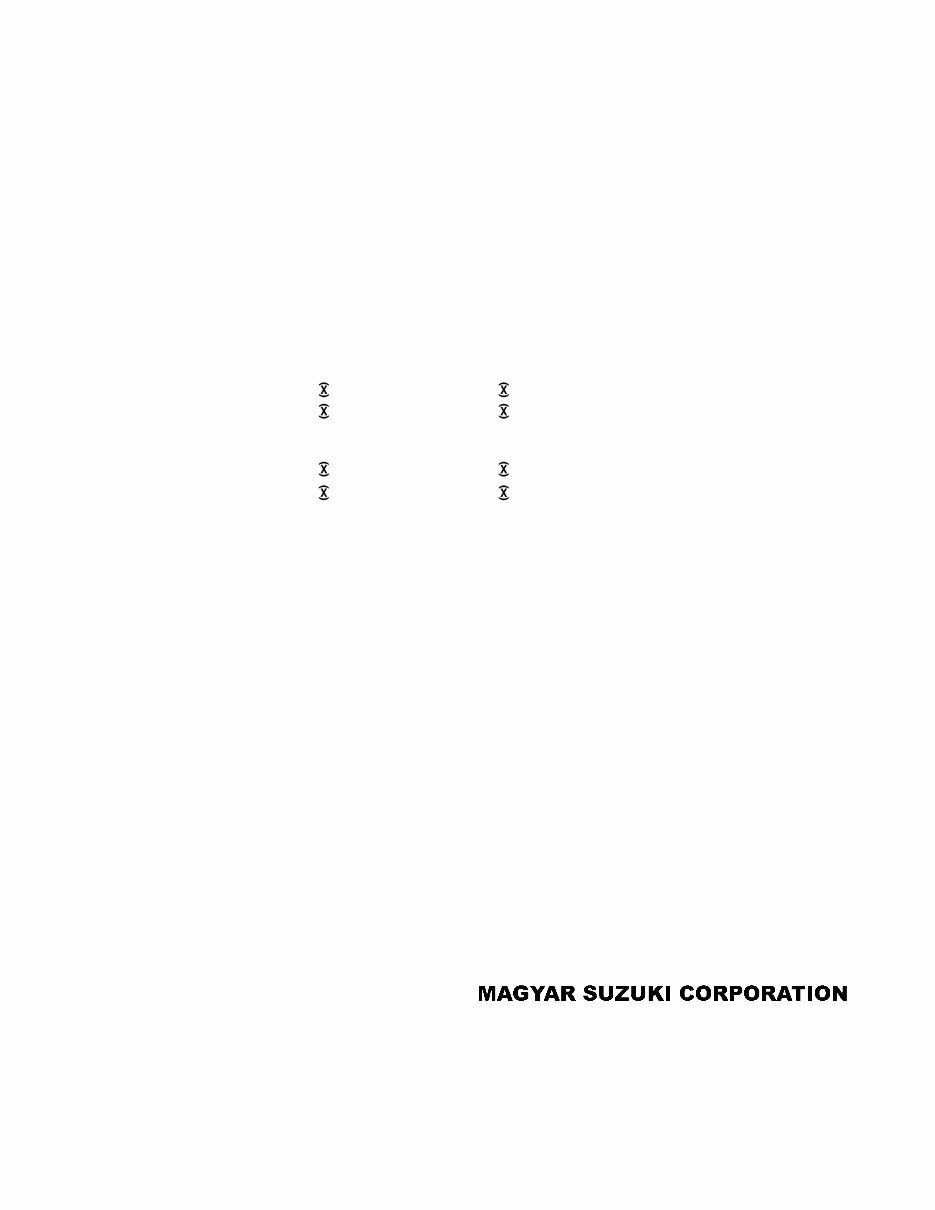 SUZUKI SWIFT Sport RS416 Workshop Repair Manual preview img 3