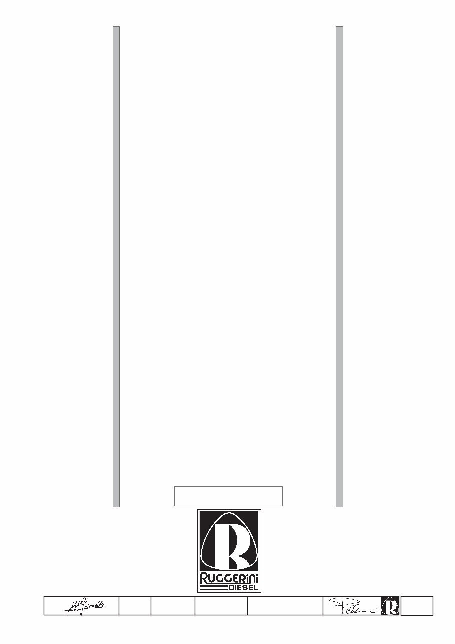 Ruggerini Diesel Engine MD2 Series MD150 MD151 MD190 MD191 Full Service & Repair Manual preview img 1