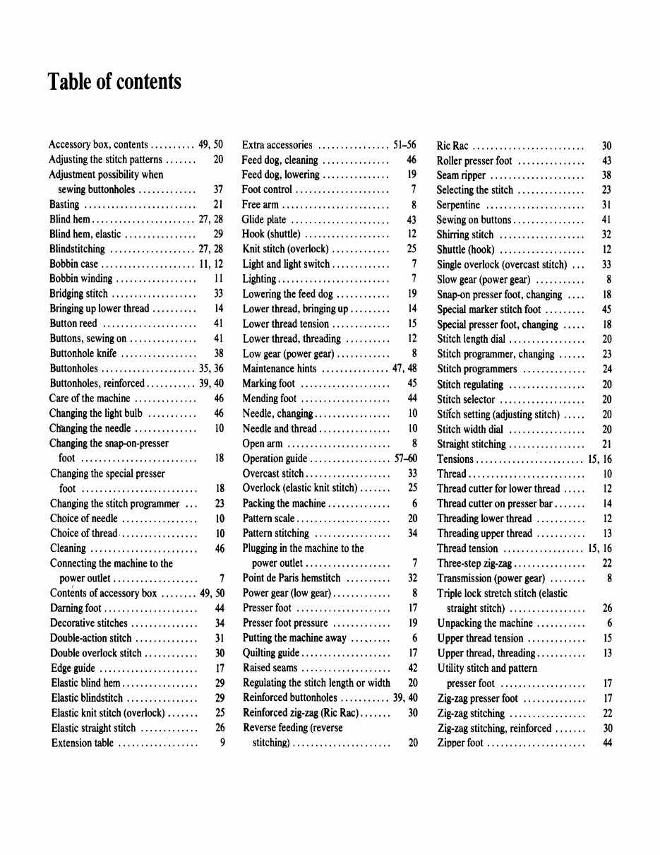 Viking Husqvarna 6460 Operating Manual preview img 3
