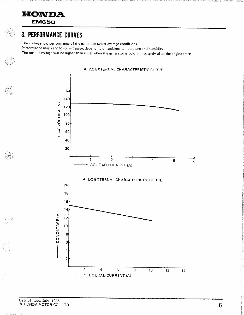 Honda EM650 Generator Service Repair Manual preview img 7