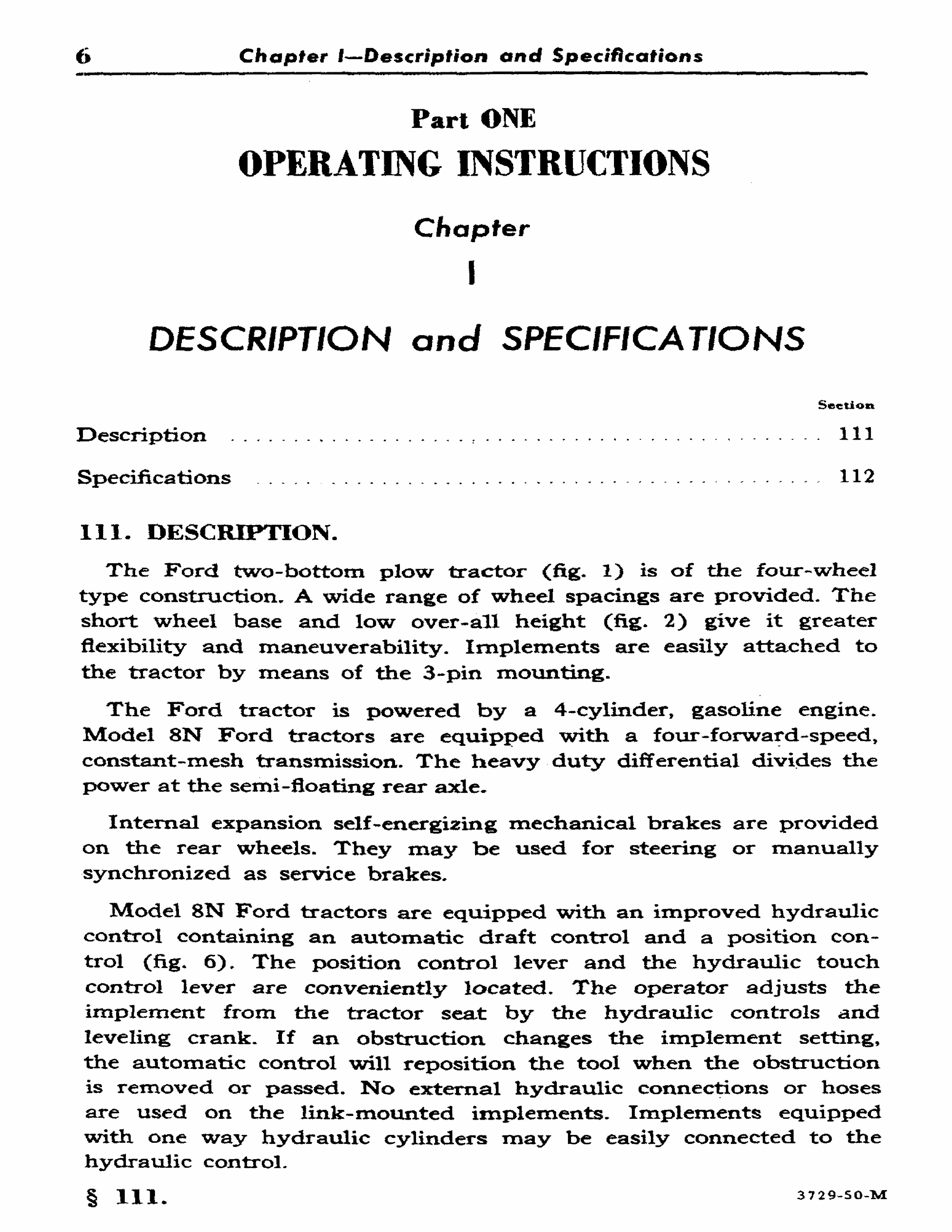 1948-1952 Ford 8N Tractor Operator Manual INSTANT (1948 1949 1950 1951 1952) preview img 6