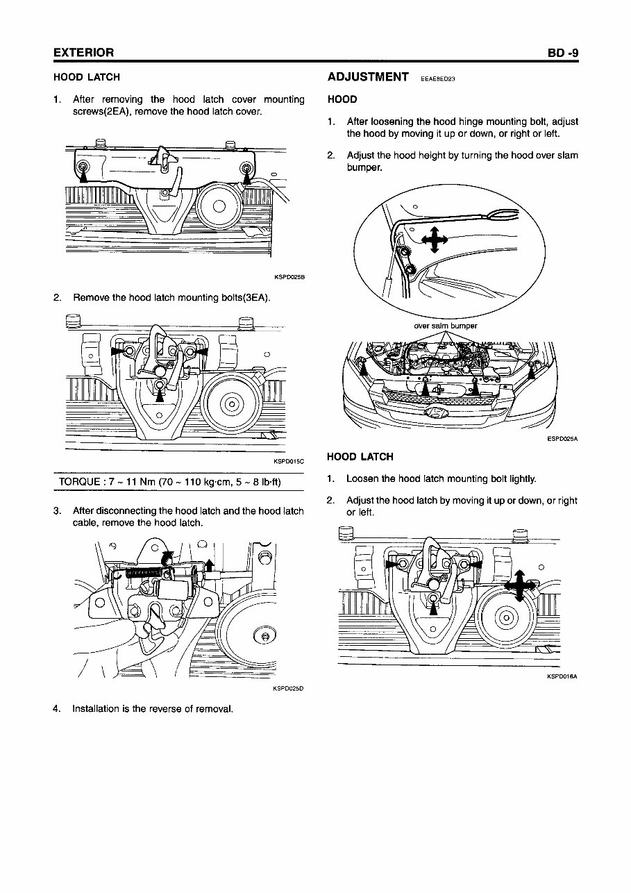2003-2005 Hyundai Getz Service Repair & Electrical Troubleshooting Manual preview img 9