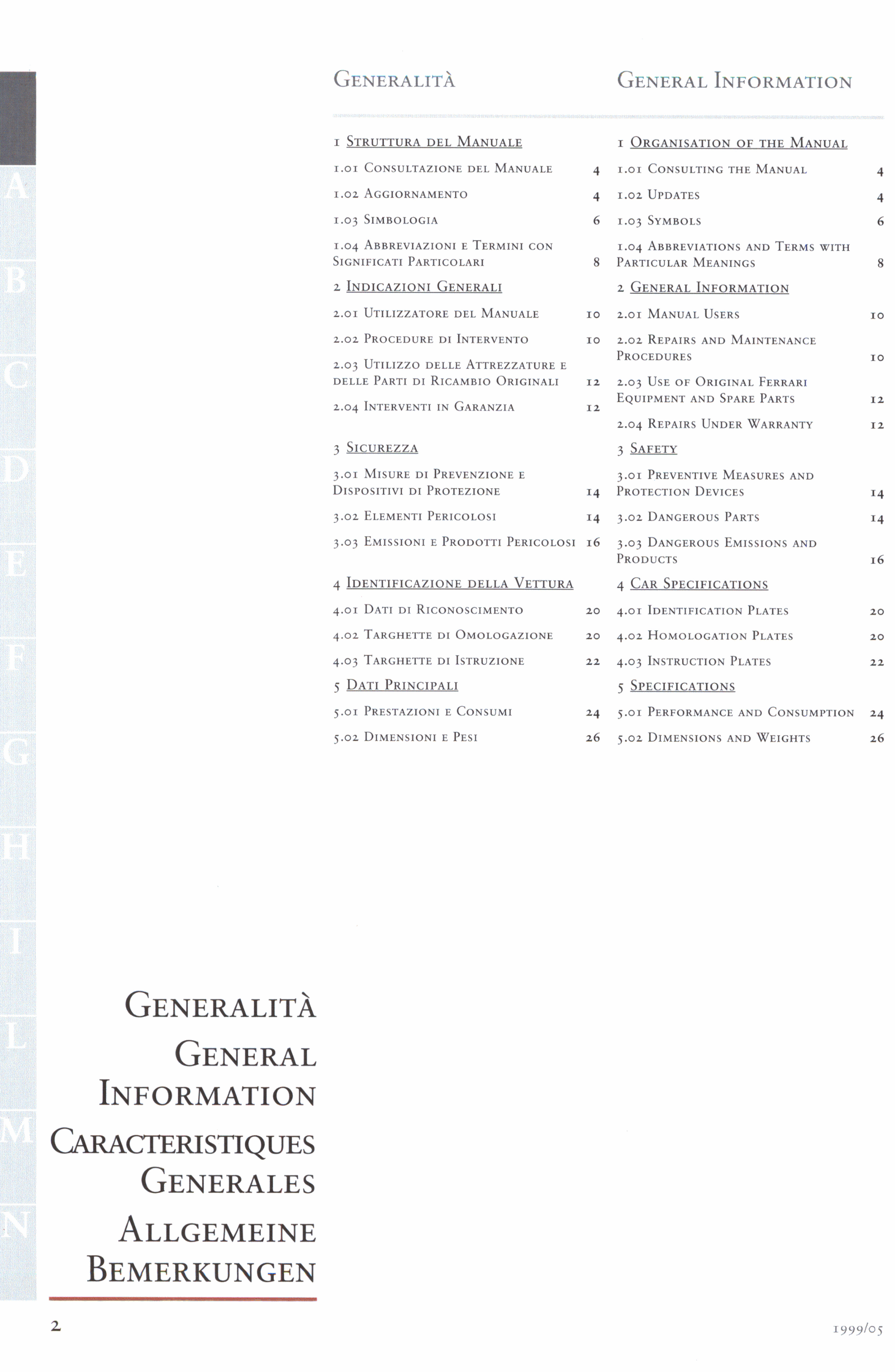 Ferrari 360 Spider OEM Service & Repair Manual preview img 6