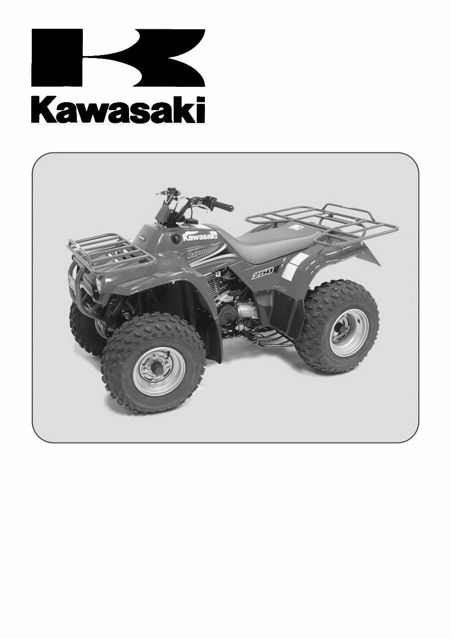 2003-2011 KAWASAKI BAYOU 250 Service Repair Manual KLF 250 (Highly Detailed FSM, Preview) preview img 1