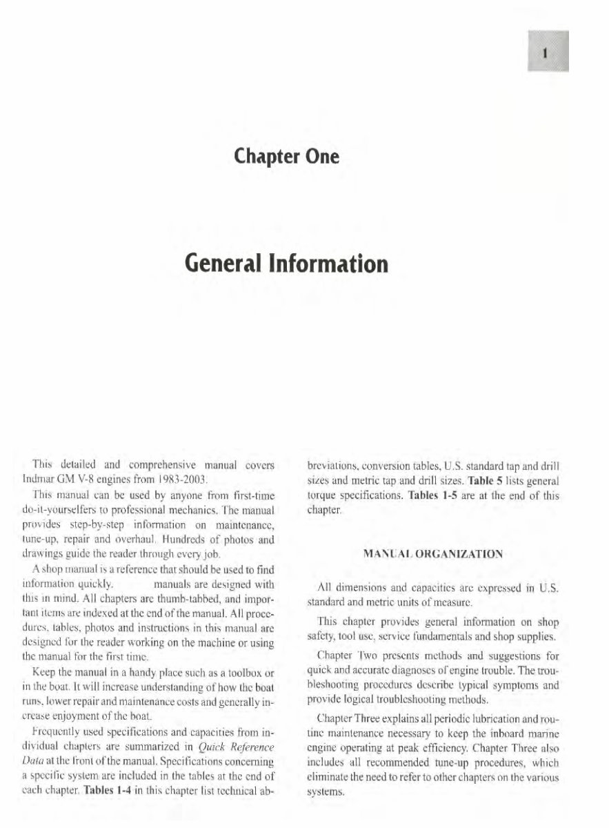 1983-2003 Indmar GM V8 Inboard Marine Engines OEM Service & Repair Manual preview img 5