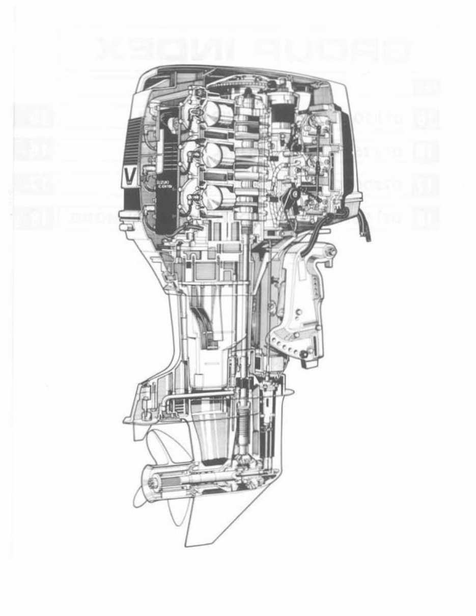 1988 Suzuki DT150 150 HP 2-Stroke Outboard Factory Service & Work Shop Manual preview img 4