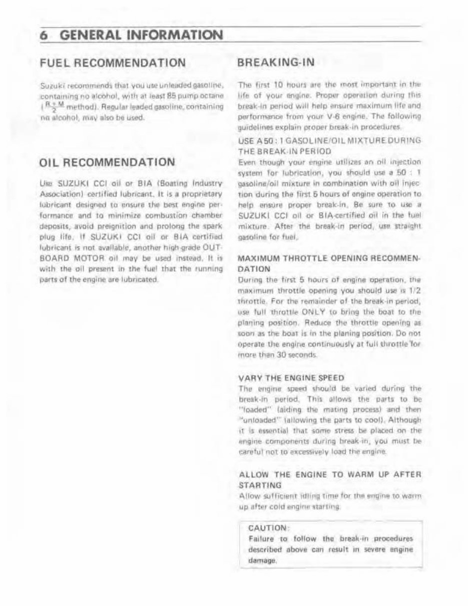 1988 Suzuki DT150 150 HP 2-Stroke Outboard Factory Service & Work Shop Manual preview img 6