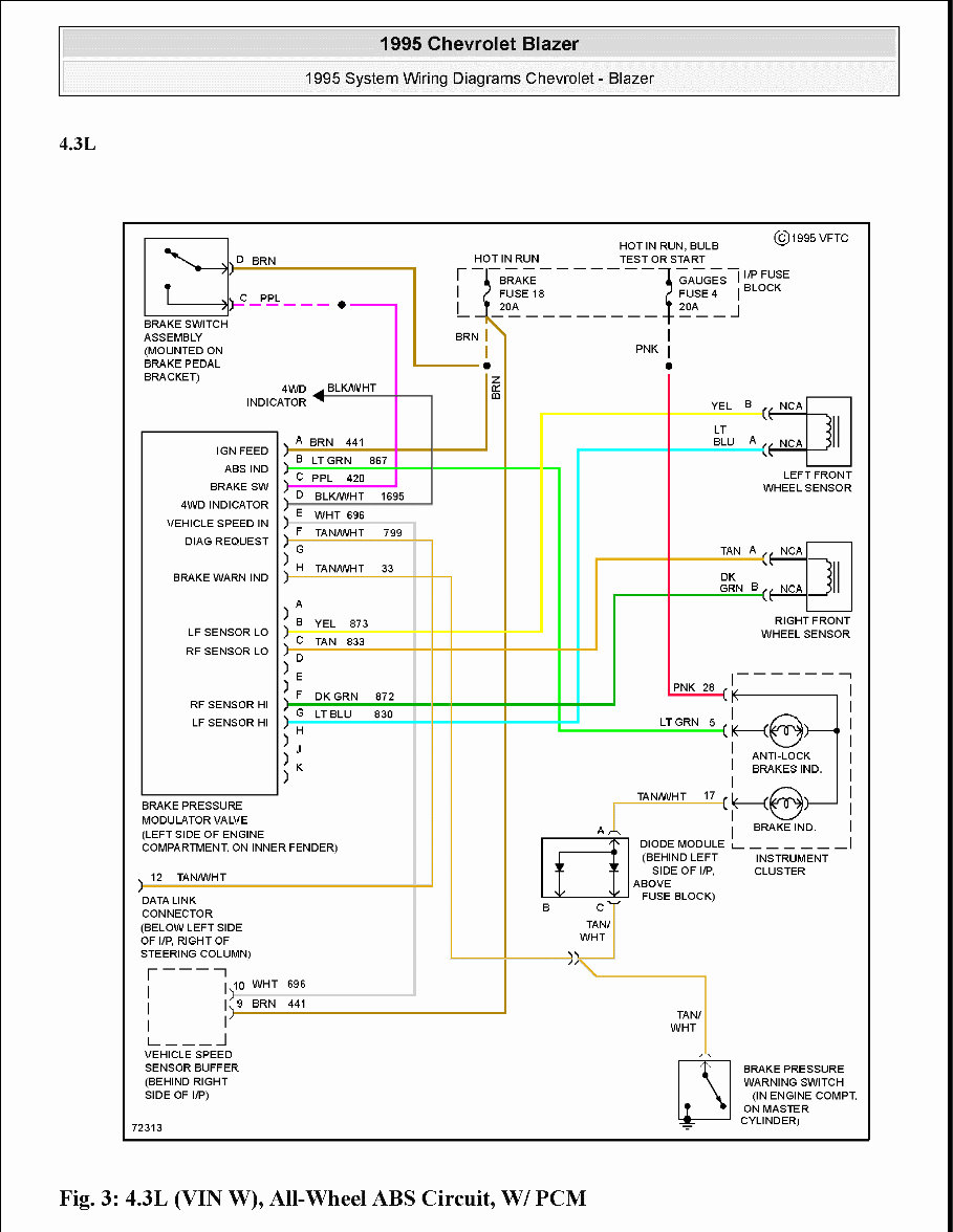 1998 Chevrolet Blazer Service & Repair Manual preview img 4
