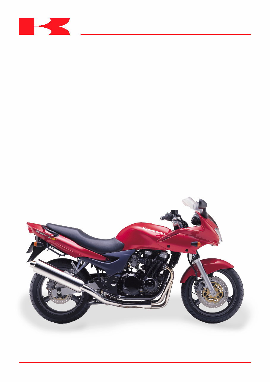 Kawasaki Zr-7, Zr-7s, Zr 750-H1 Service & Workshop Manual