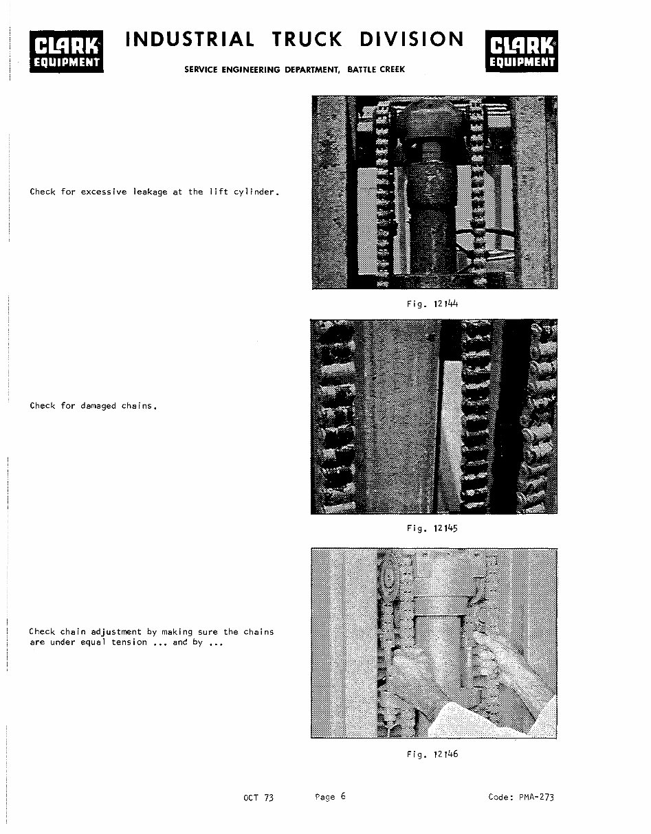 Clark C500 355, C500 30-55 Forklift Complete Workshop Service Repair Manual preview img 10