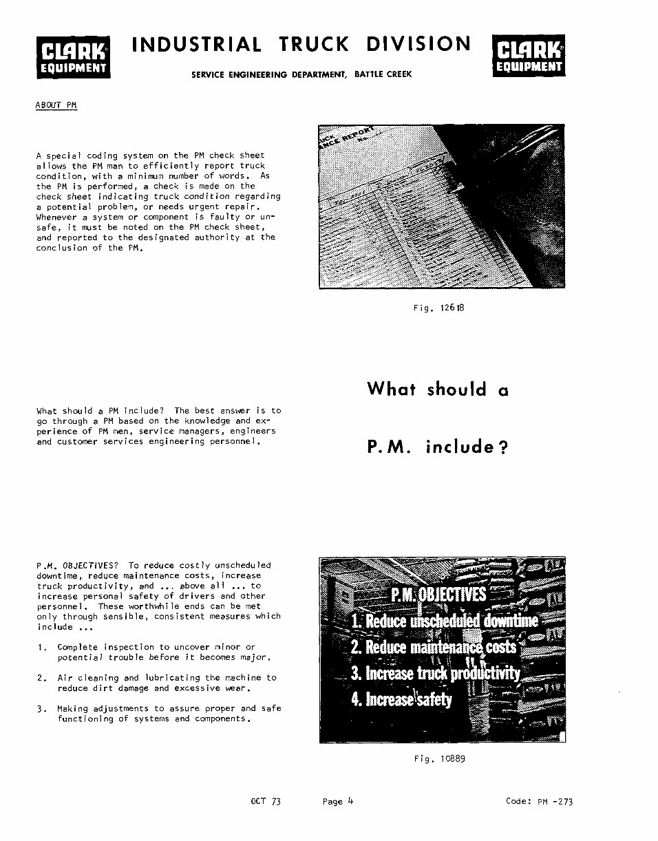 Clark C500 355, C500 30-55 Forklift Complete Workshop Service Repair Manual preview img 8