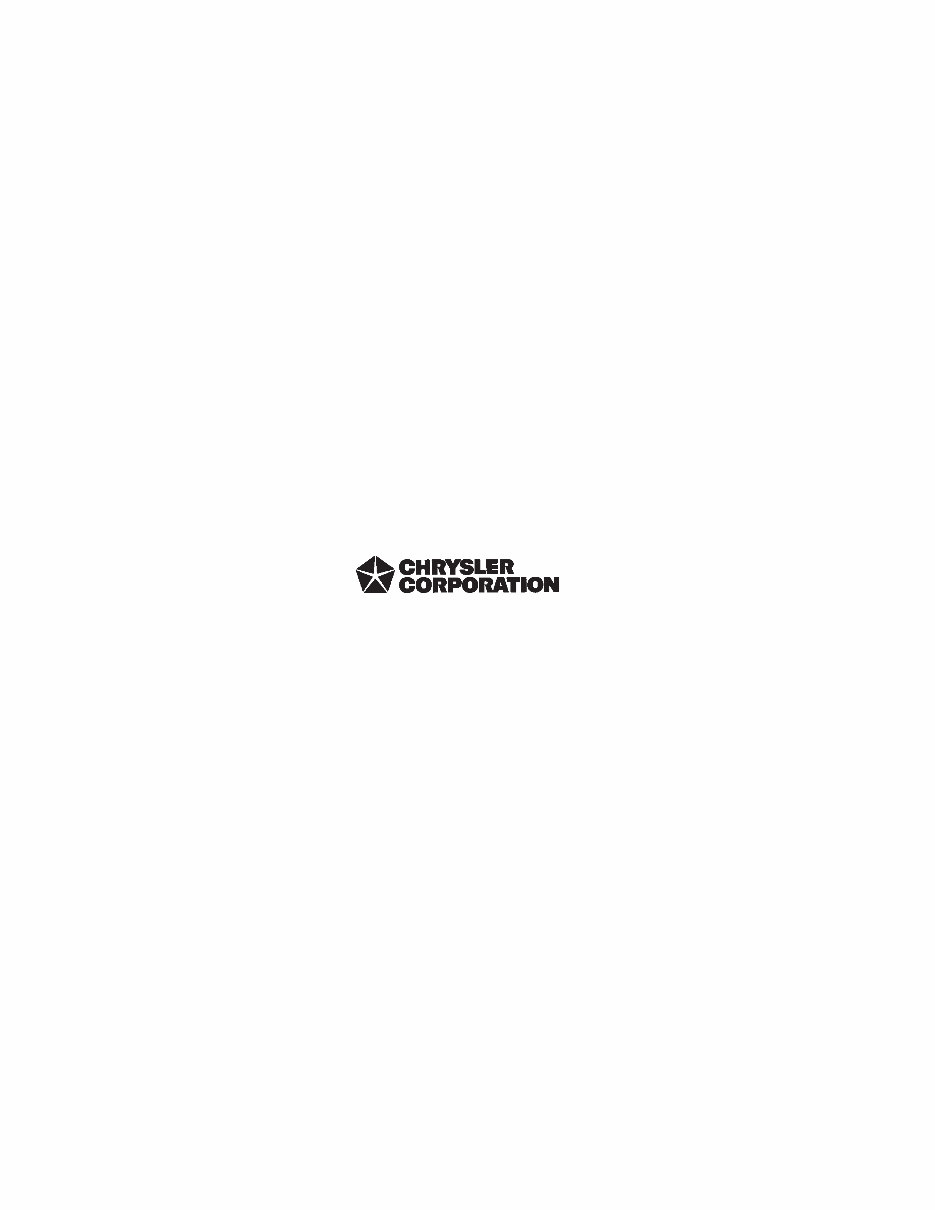 1994 Jeep Wrangler (YJ) Service & Repair Manual preview img 1