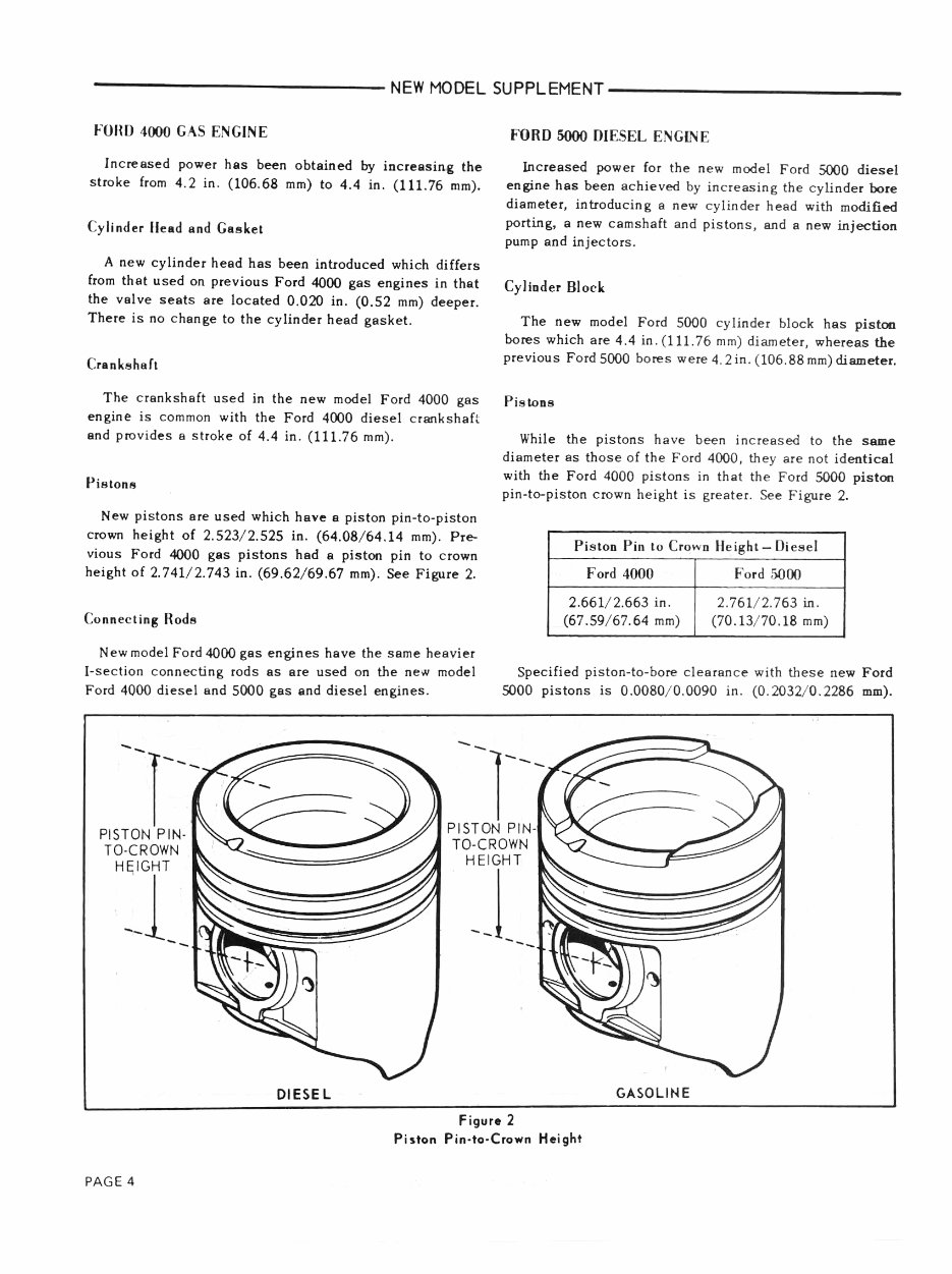 Ford 2000, 3000, 4000, 5000, & 7000 Series Farm Tractor Service & Repair Manual preview img 10