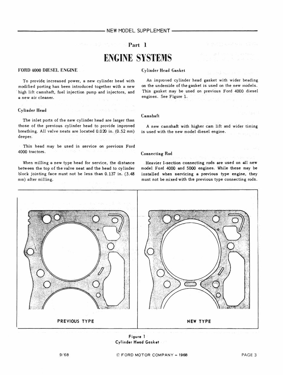 Ford 2000, 3000, 4000, 5000, & 7000 Series Farm Tractor Service & Repair Manual preview img 9