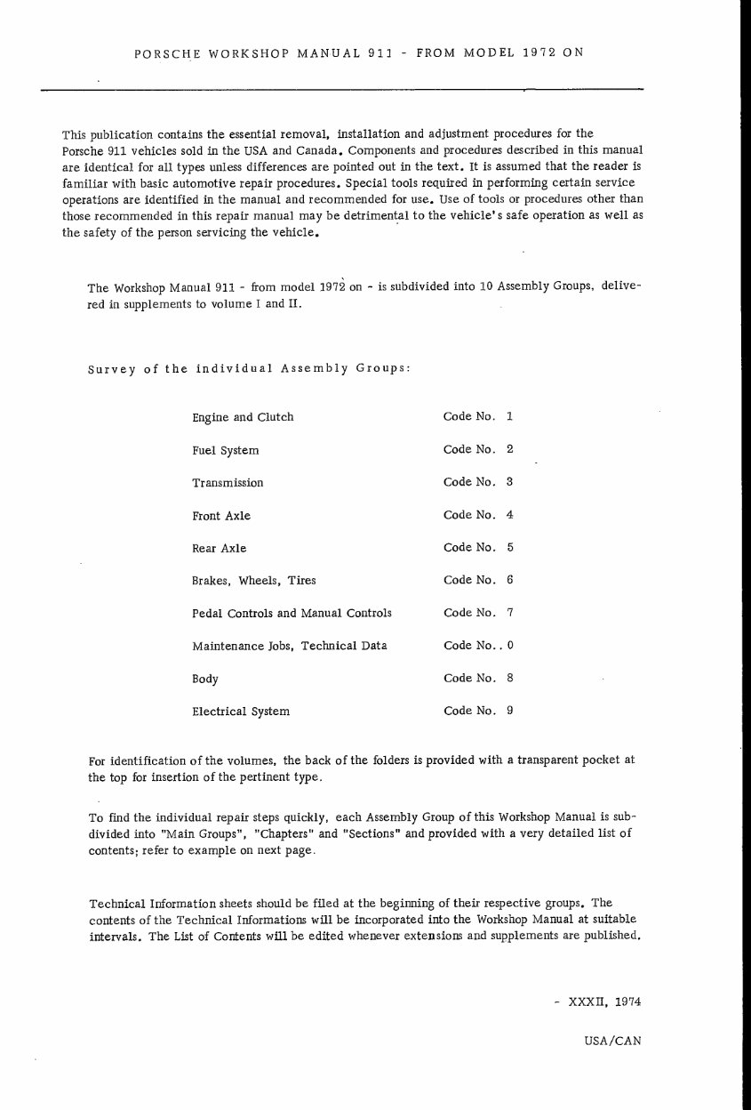 1972-1983 PORSCHE 911 All Models Service and Repair Manual preview img 2