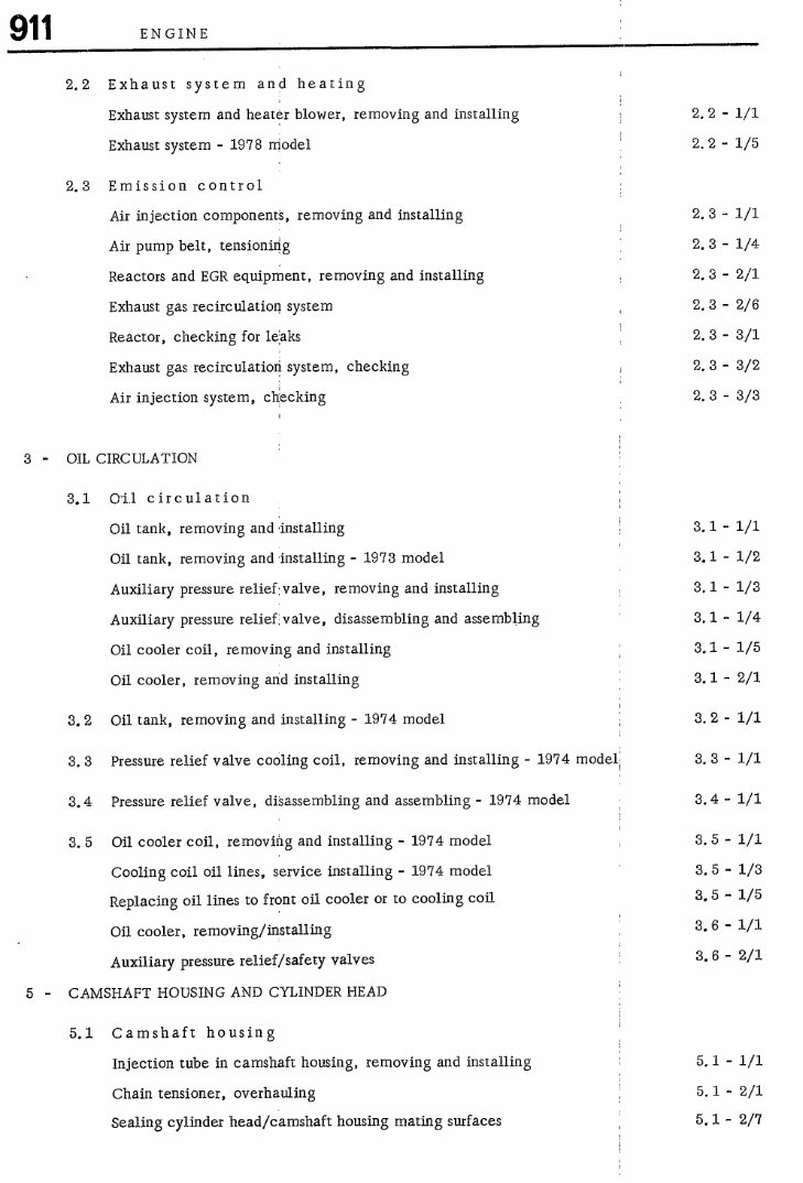 1972-1983 PORSCHE 911 All Models Service and Repair Manual preview img 5