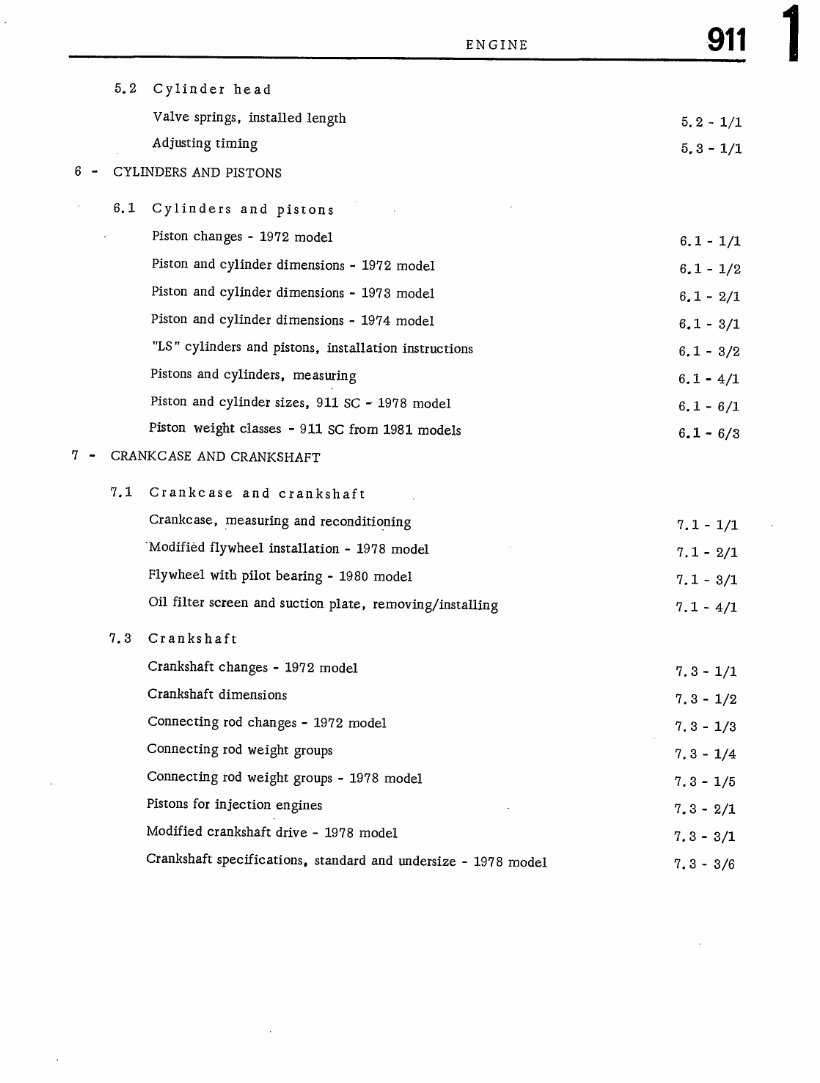 1972-1983 PORSCHE 911 All Models Service and Repair Manual preview img 6