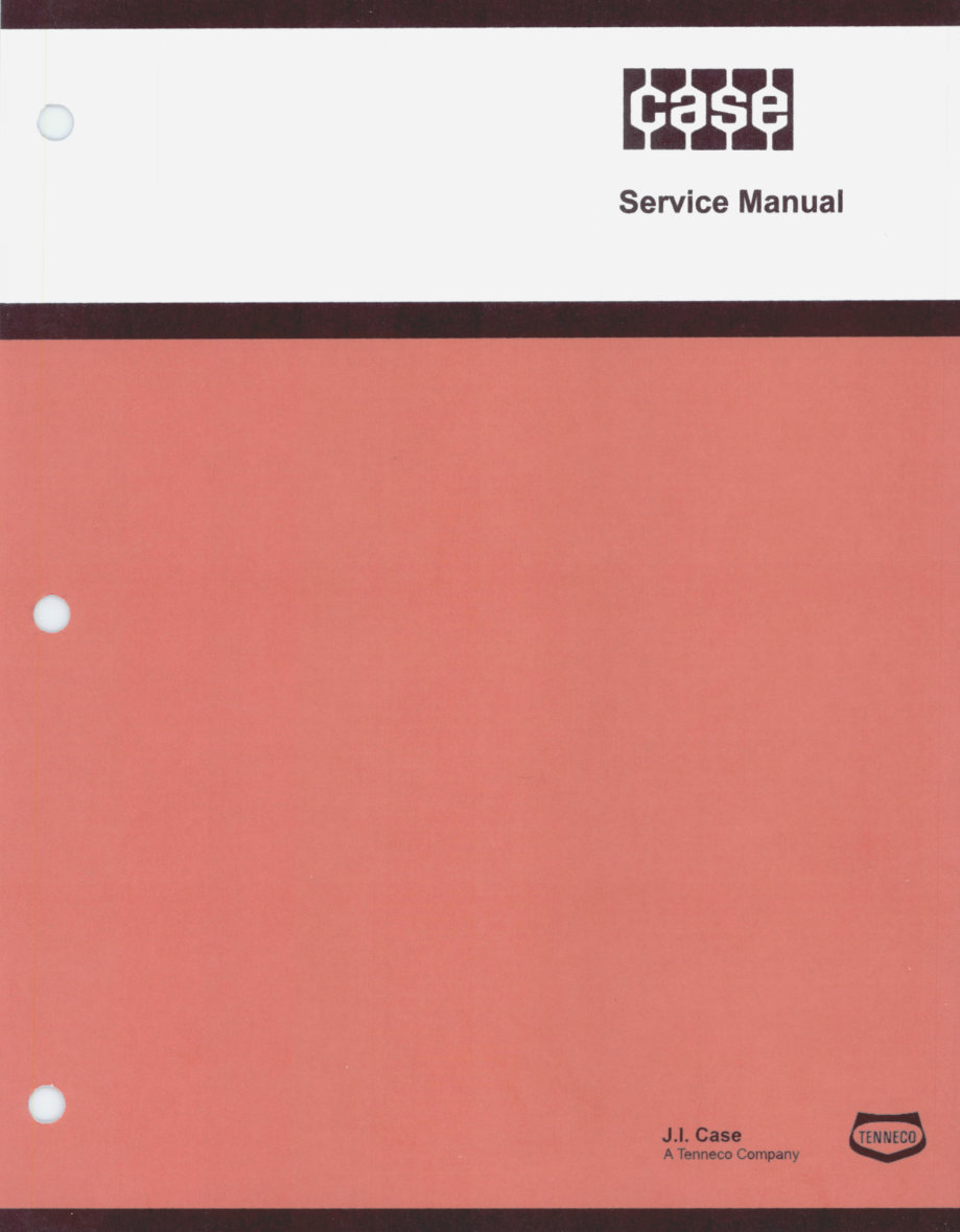 Case 580C Construction King Loader Backhoe Service Manual preview img 1