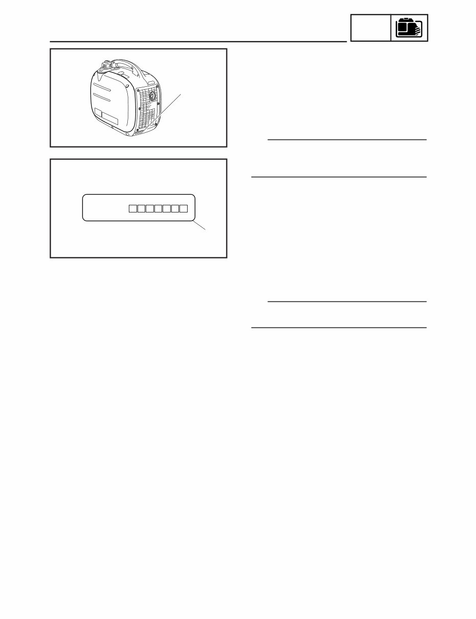 Yamaha Generator EF2000is Service Repair Manual preview img 8