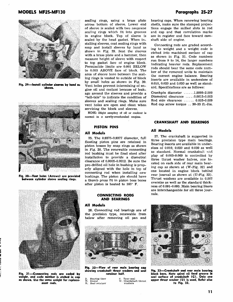 Massey Ferguson 130 MF130 Tractor Complete Workshop Service Repair Manual preview img 10