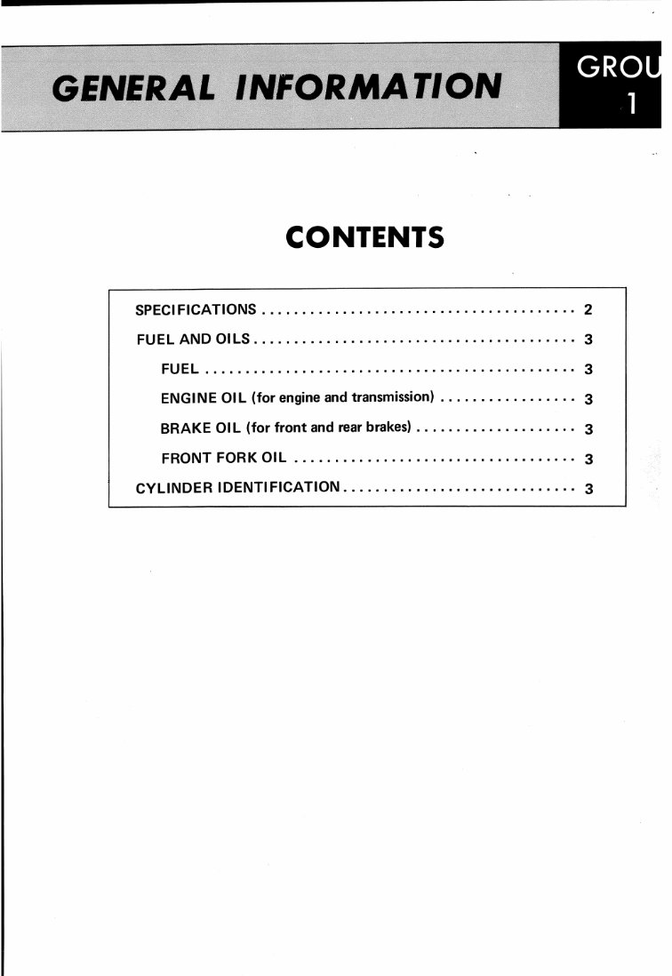 Suzuki GS 750 1983 Factory Service Repair Manual preview img 3