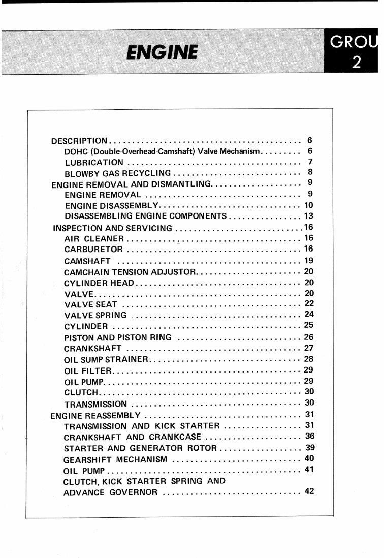 Suzuki GS 750 1983 Factory Service Repair Manual preview img 6