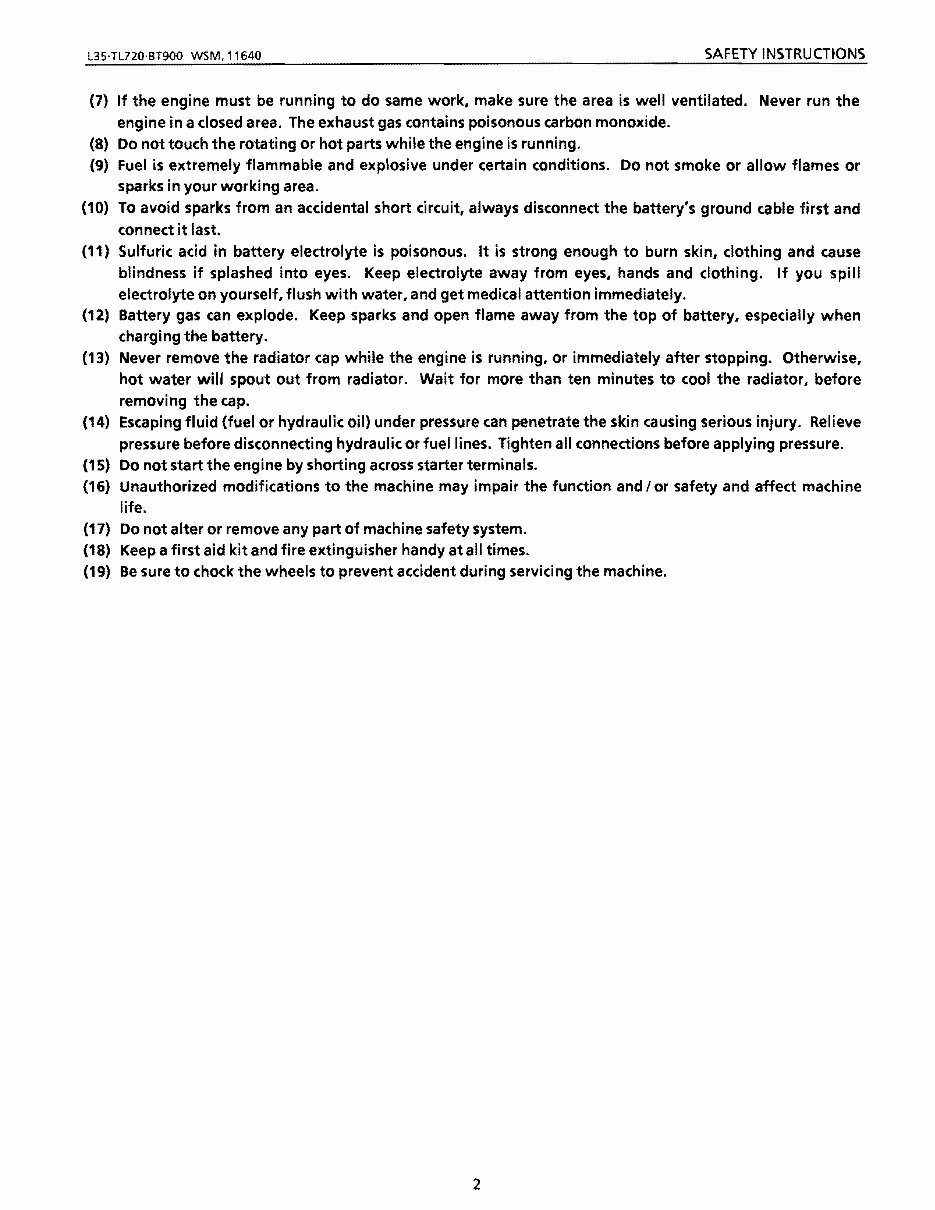 Kubota L35 Tractor and Loader Workshop Service Manual preview img 2