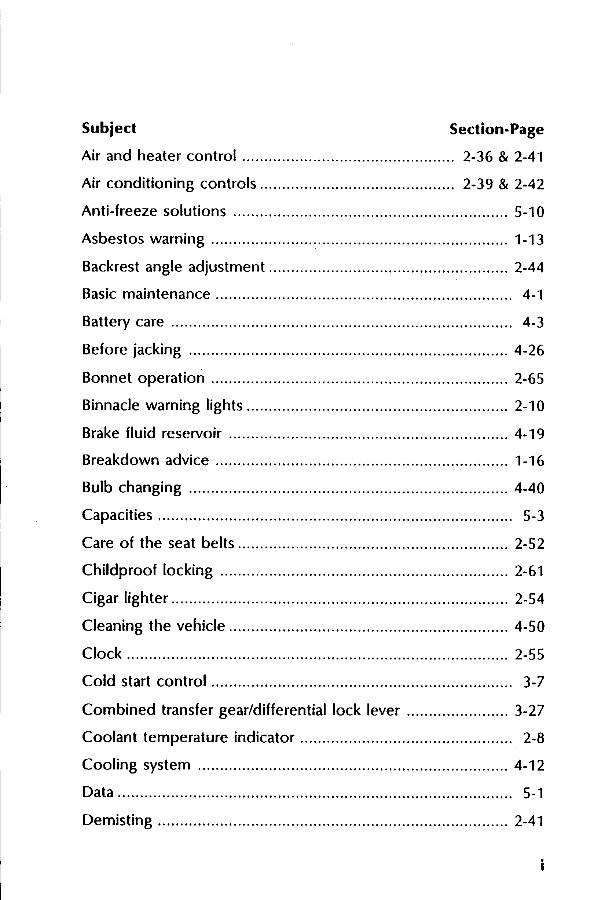 1989-1994 Land Rover Discovery Service & Repair Manual preview img 4