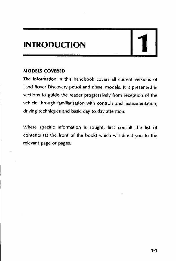 1989-1994 Land Rover Discovery Service & Repair Manual preview img 9