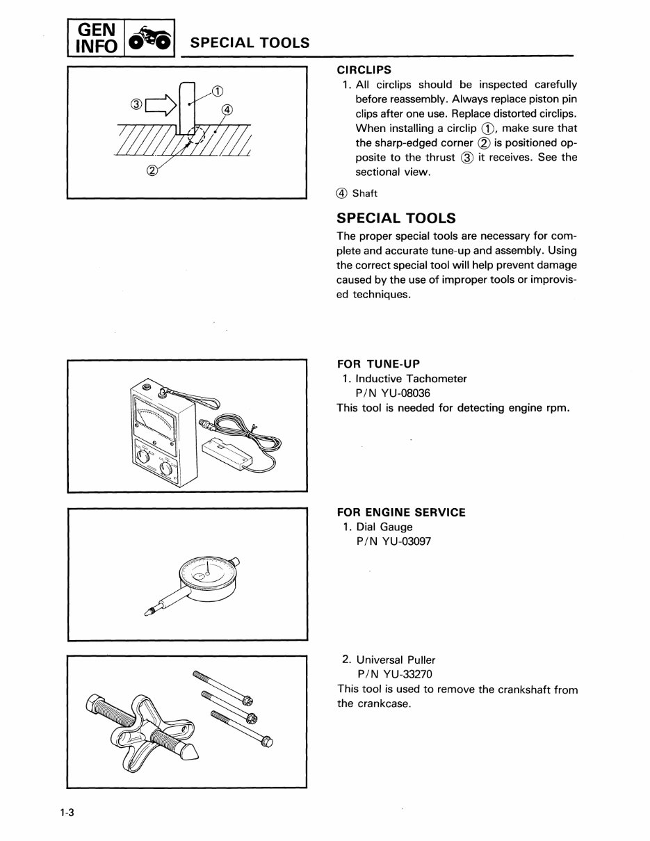 1986 Yamaha Moto-4 60 (4-Zinger) Service & Repair Manual preview img 8