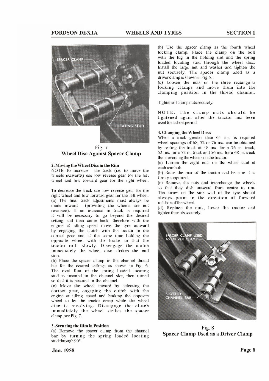 Fordson Dexta/Super Dexta Tractors OEM Service & Repair Manual (+ Parts Catalog) preview img 9