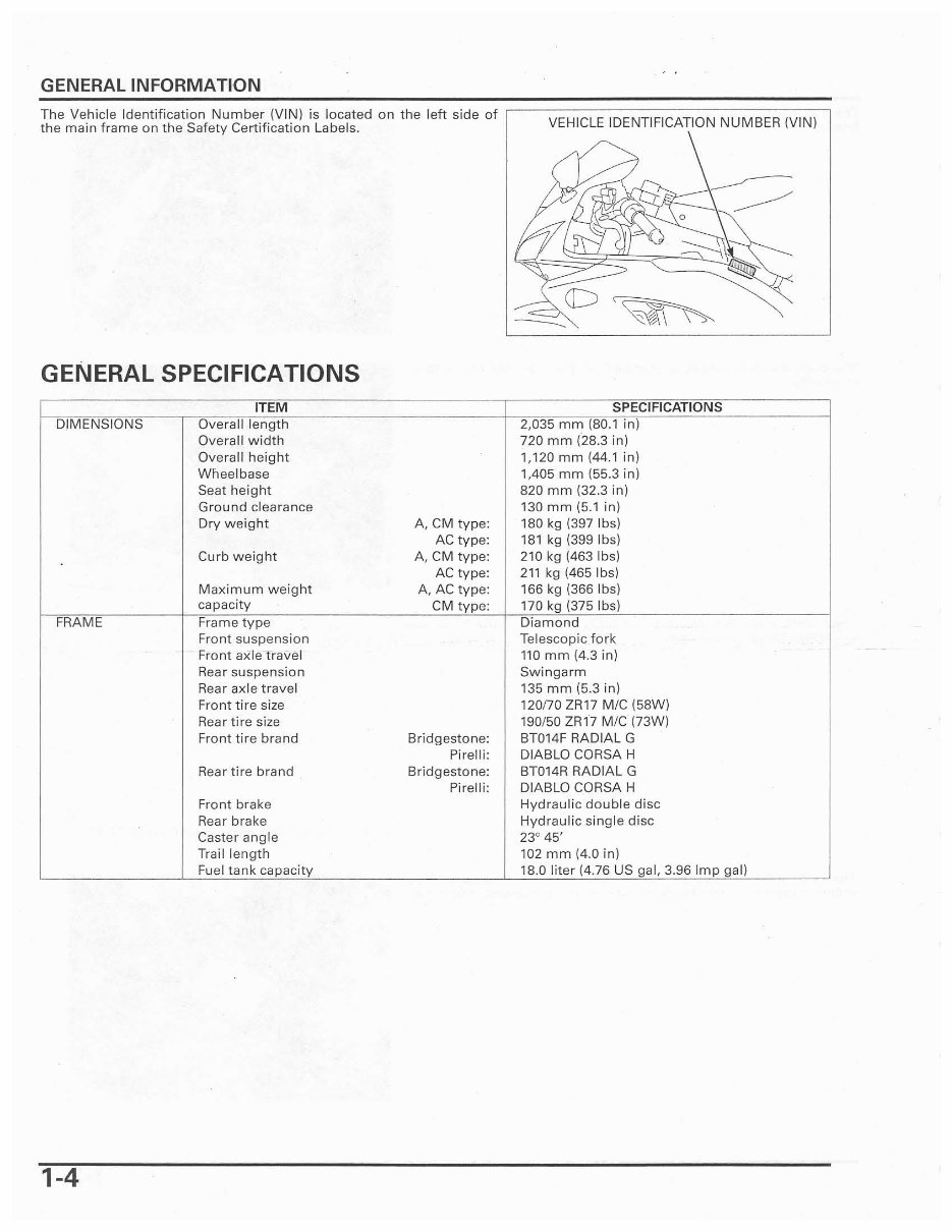 2004 Honda CBR1000RR Service Repair Manual preview img 7
