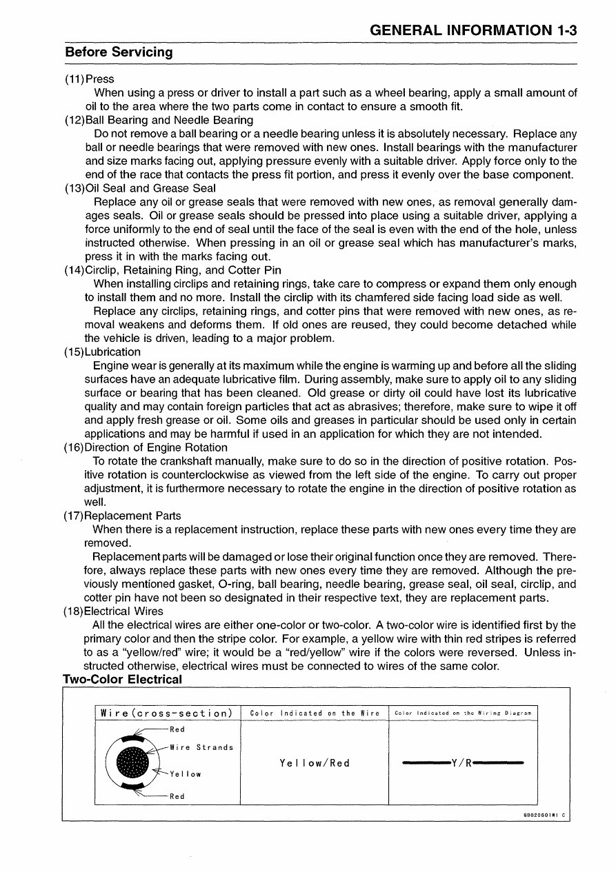 2002-2003 Kawasaki Prairie 650 KVF 650 Prairie 650 4X4 KVF 650 4X4 All Terrain Vehicle Service & Repair Manual preview img 10