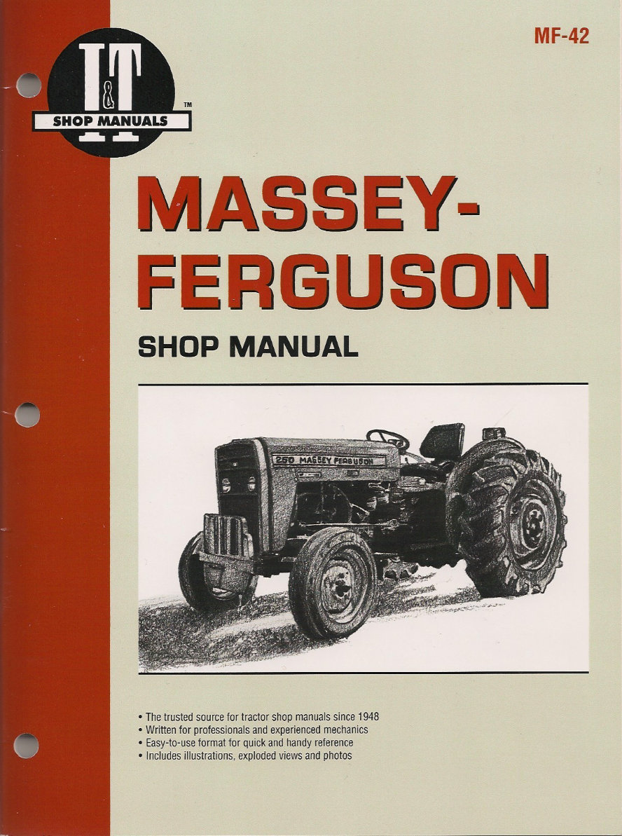 Massey Ferguson MF230, MF235, MF240, MF245, MF250 Tractor Service Repair Workshop Manual preview img 1