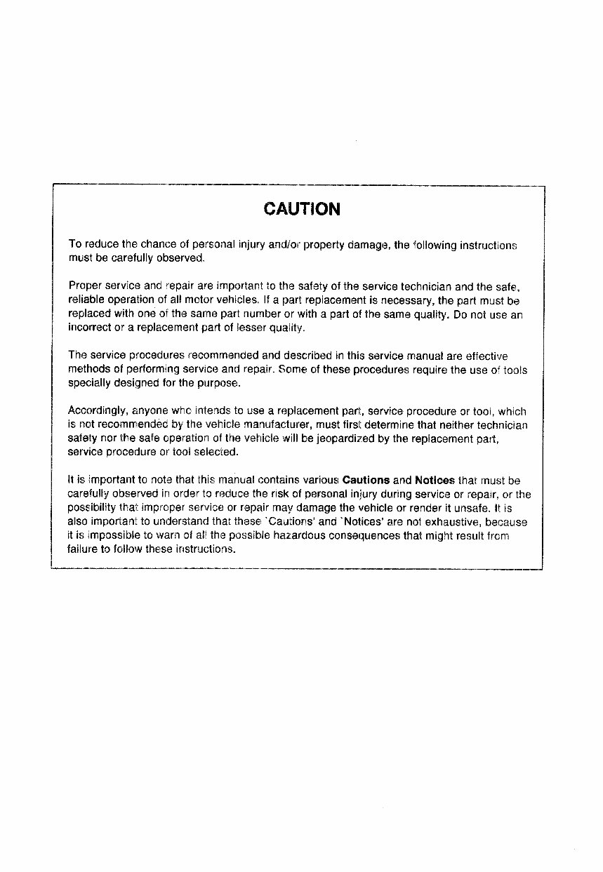 1999-2001 Isuzu N Series (NPR/NPR HD/NQR W3500/W4500/W5500 Diesel) Service & Repair Manual preview img 3