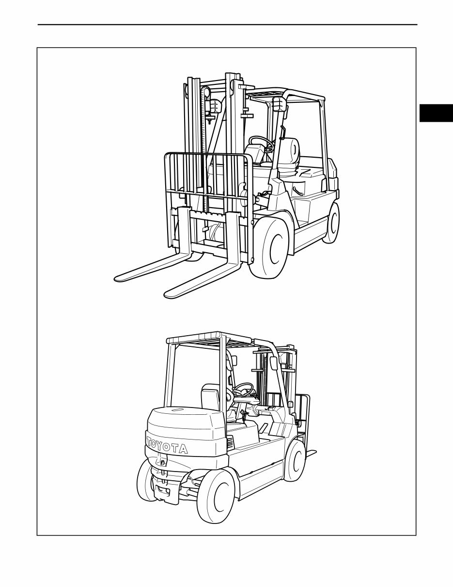 Toyota Electric Forklift Truck: 7FBMF16, 7FBMF18, 7FBMF20, 7FBMF25, 7FBMF30, 7FBMF35, 7FBMF40, 7FBMF45, 7FBMF50 Service Manual preview img 4