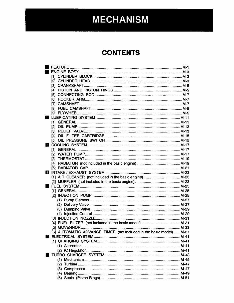 Kubota 05 Series (D1105-B E / D1105-T-B E) Diesel Engine OEM Service & Repair Manual preview img 9