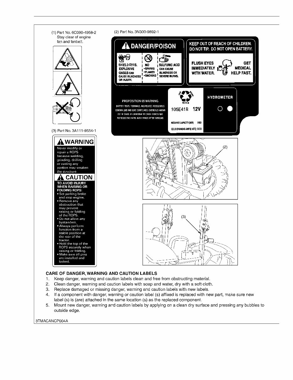 Kubota M9540 Tractor Factory Service Repair Manual preview img 9