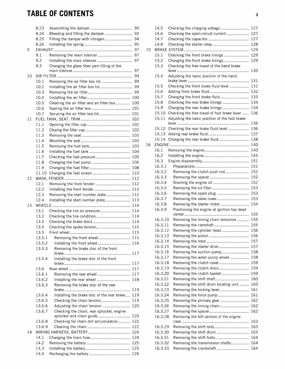 2015 KTM 250 SX-F Service & Repair Manual preview img 5