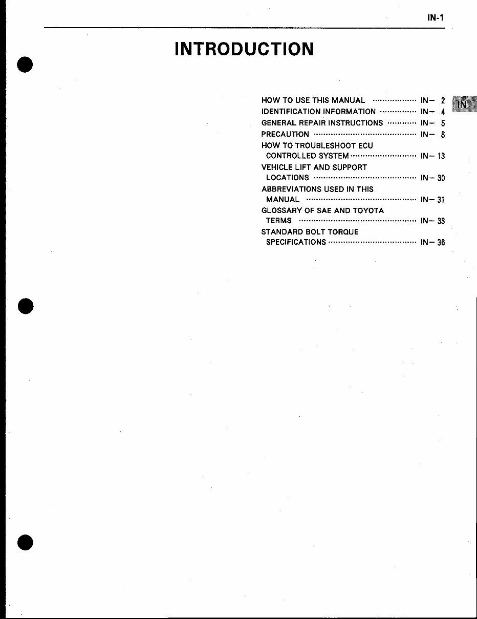 Toyota 2.4L (2RZ-FE) & 2.7L (3RZ-FE) Engine Service & Repair Manual preview img 1
